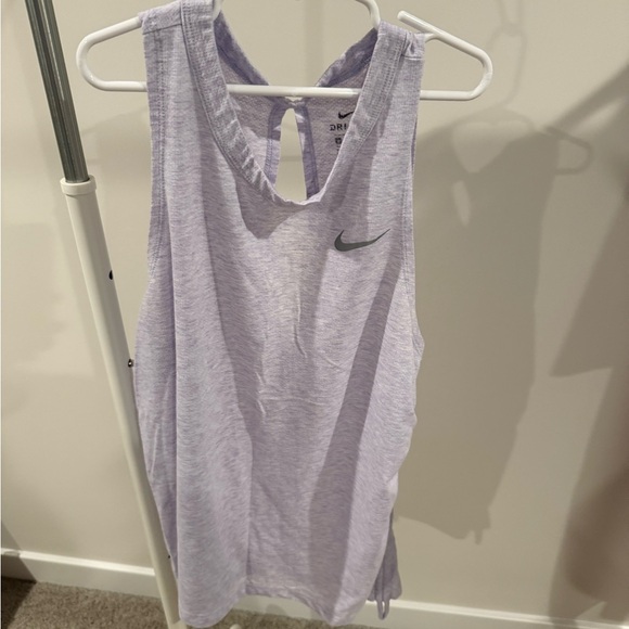 Nike Lilac Performance Racerback Tank Top - Picture 4 of 4